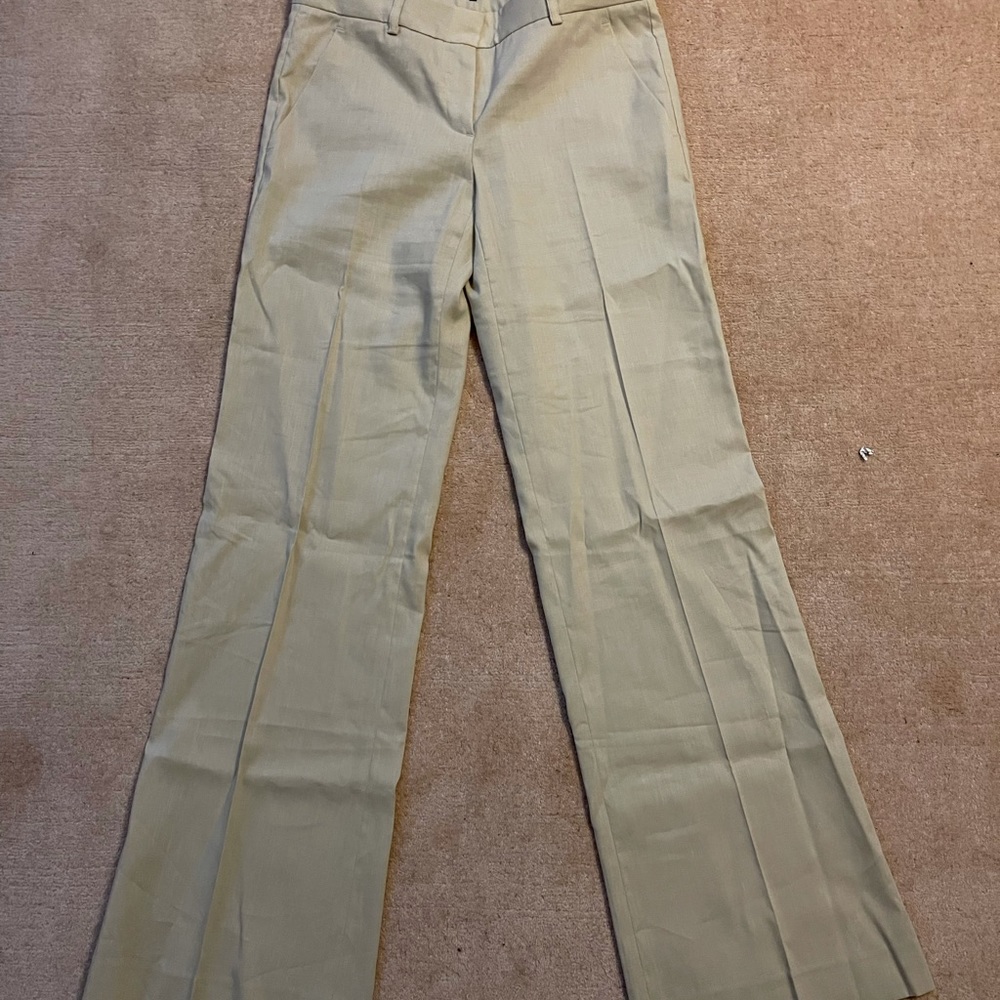 Theory Linen Wool Emory Trouser Pants